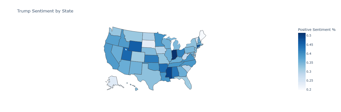 State-Level Sentiment Maps